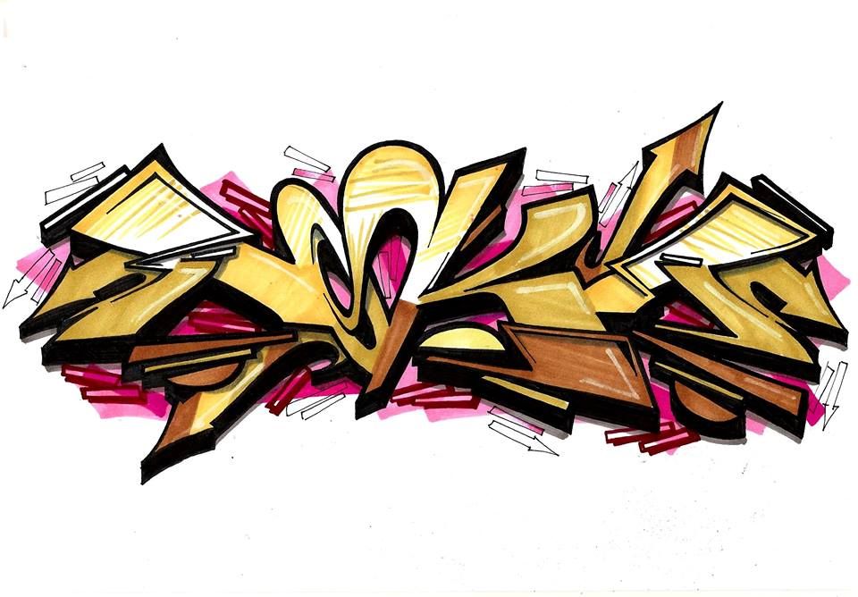 Detail Doke Graffiti Alphabet Nomer 2