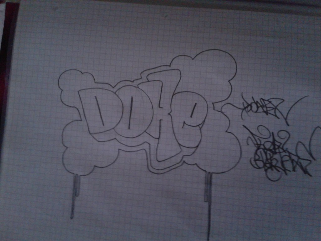 Detail Doke Graffiti Sketches Nomer 41