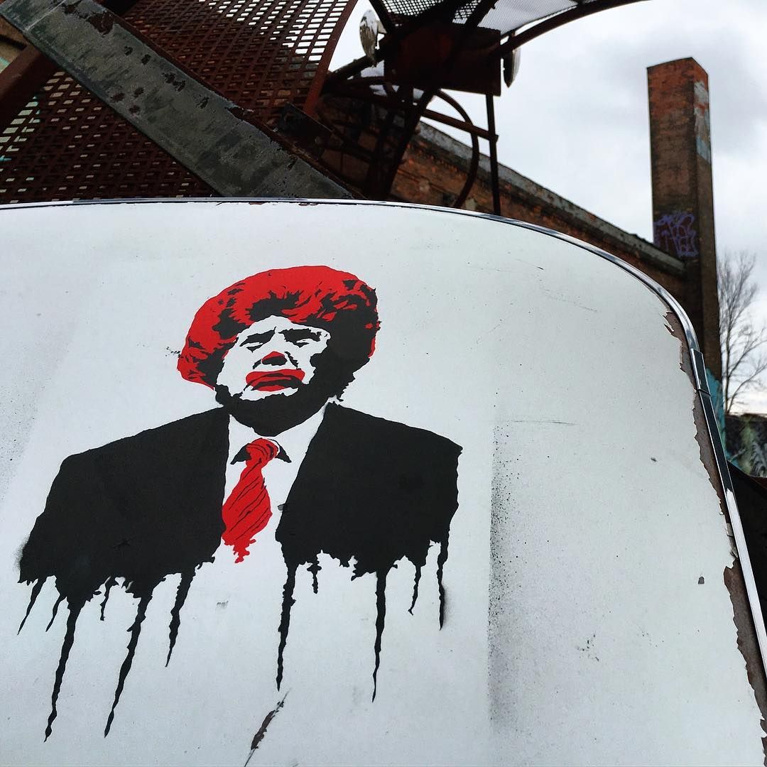 Detail Donald Trump Graffiti Nomer 16