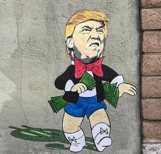 Detail Donald Trump Graffiti Nomer 27