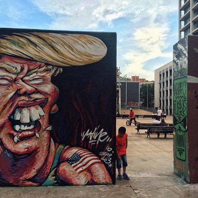 Detail Donald Trump Graffiti Nomer 40