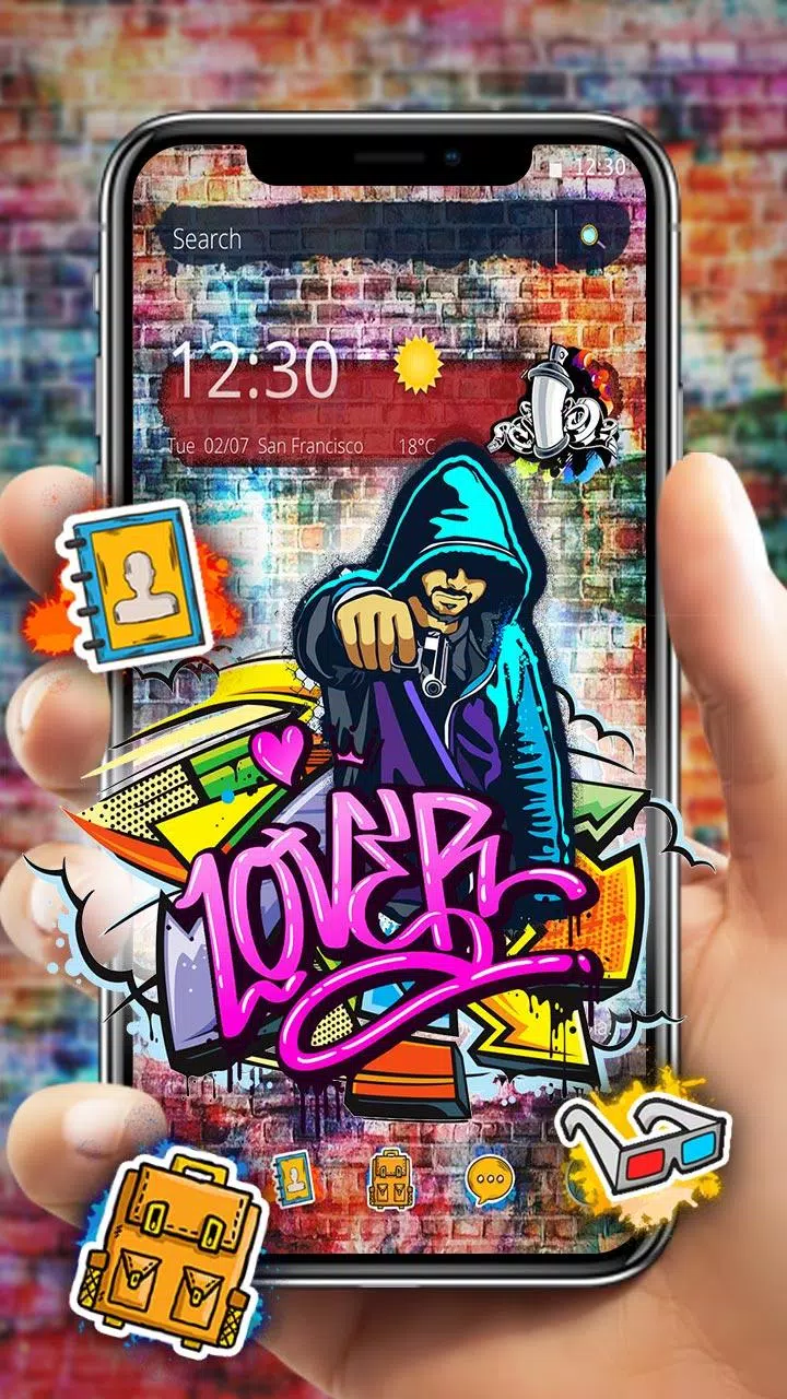 Detail Donwload Tema Graffiti Nomer 5