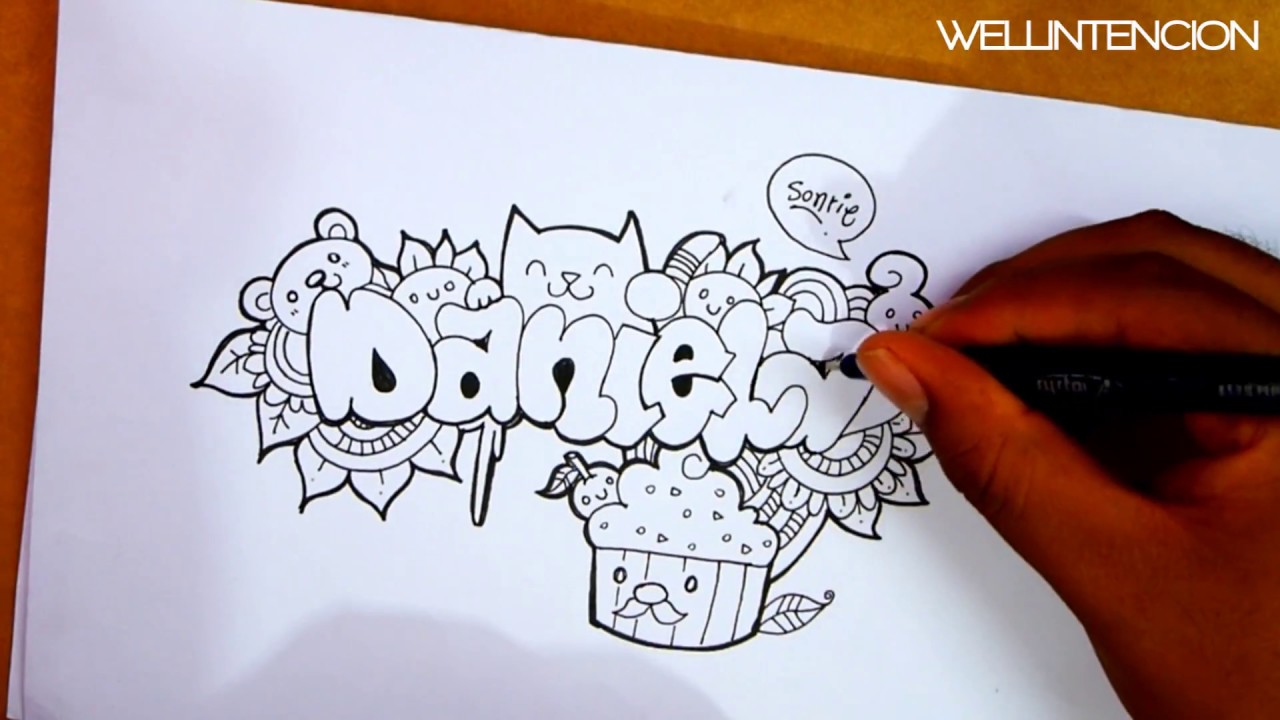 Detail Doodle Art Name Graffiti Simple Nomer 5