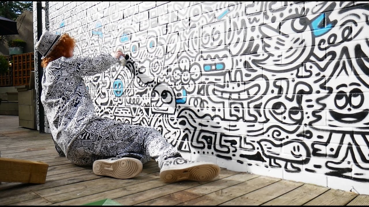 Detail Doodle Graffiti Wall Nomer 10