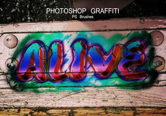 Detail Download 20 Graffiti Brushesabr For Photoshop Nomer 3