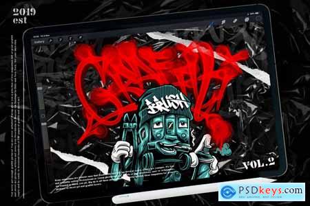 Detail Download 20 Graffiti Brushesabr For Photoshop Cc 2019 Nomer 2