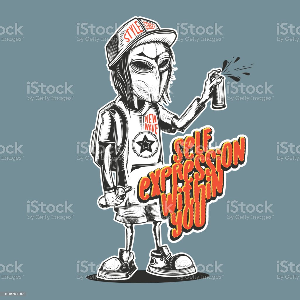 Detail Download Character Graffiti Vector Nomer 16