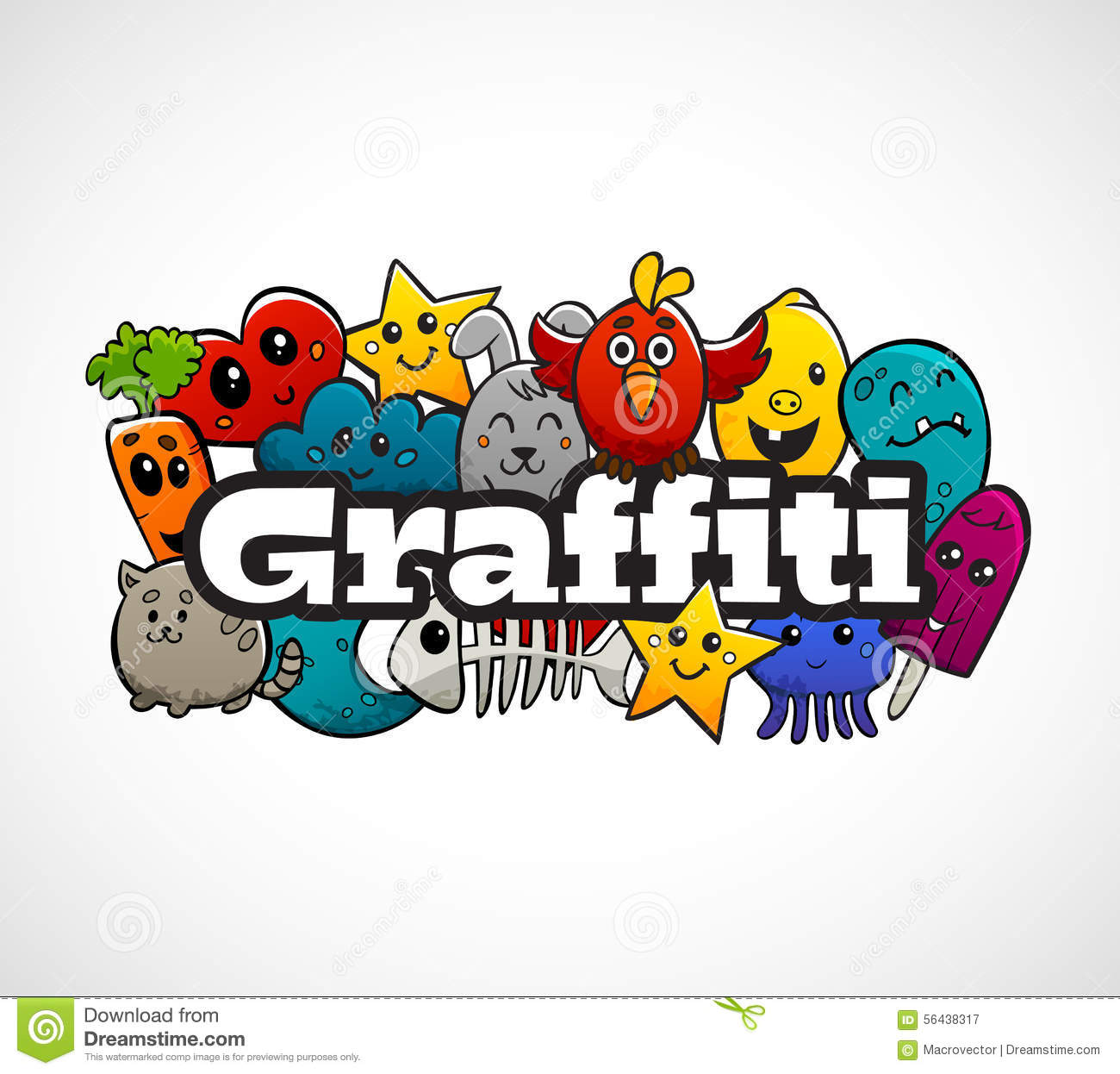 Detail Download Character Graffiti Vector Nomer 42