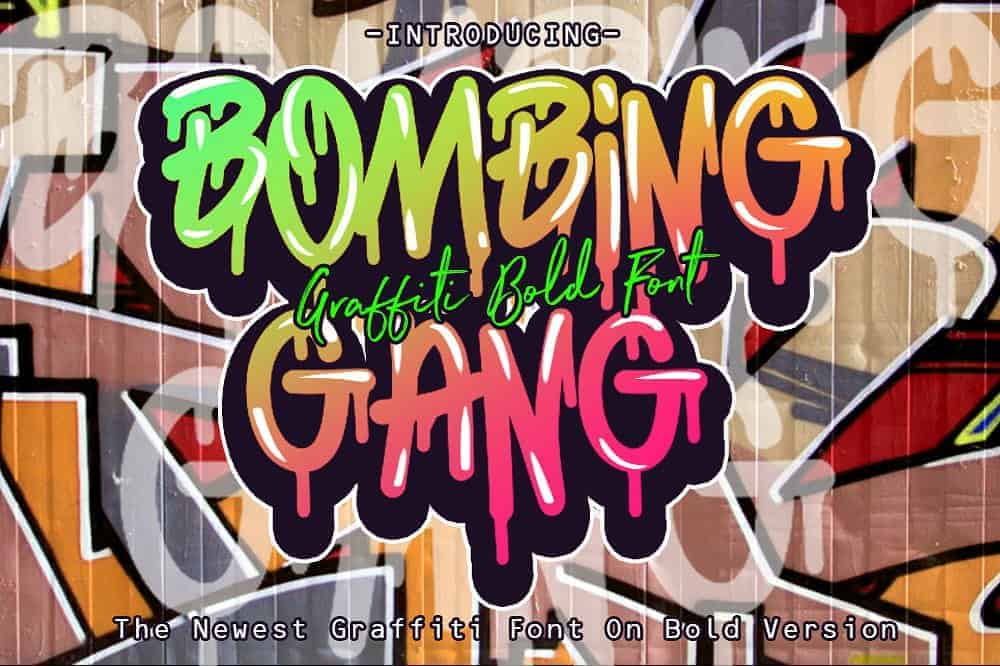 Detail Download Grtaisfont Graffiti Simple Nomer 7