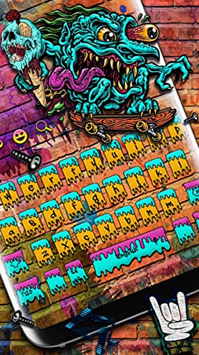 Detail Download Party Graffiti Exquisite Keyboard Theme Nomer 41