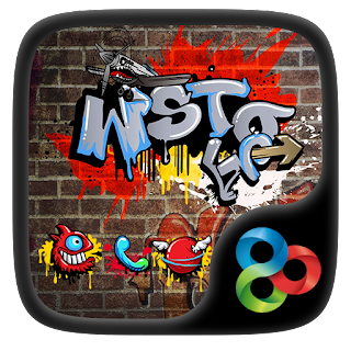 Detail Download Rock Graffiti Go Launcher Theme Nomer 9