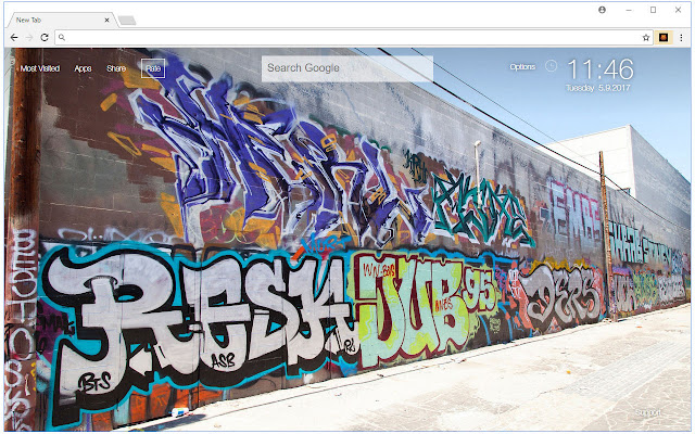 Detail Download Tema Google Chrome Graffiti Nomer 29