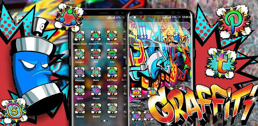 Detail Download Tema Graffiti Go Launcher Nomer 44