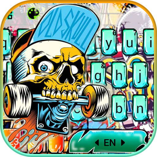 Detail Download Tema Keyboard Skate Graffiti Nomer 7