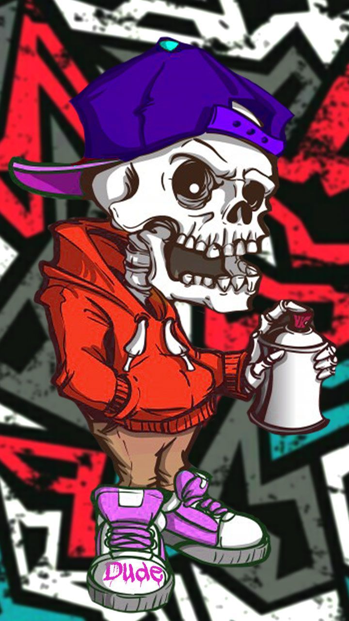 Detail Download Wallpaper Graffiti Skull Nomer 5