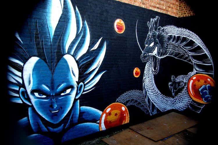 Detail Dragon Ball Z Graffiti Wall Art Nomer 20