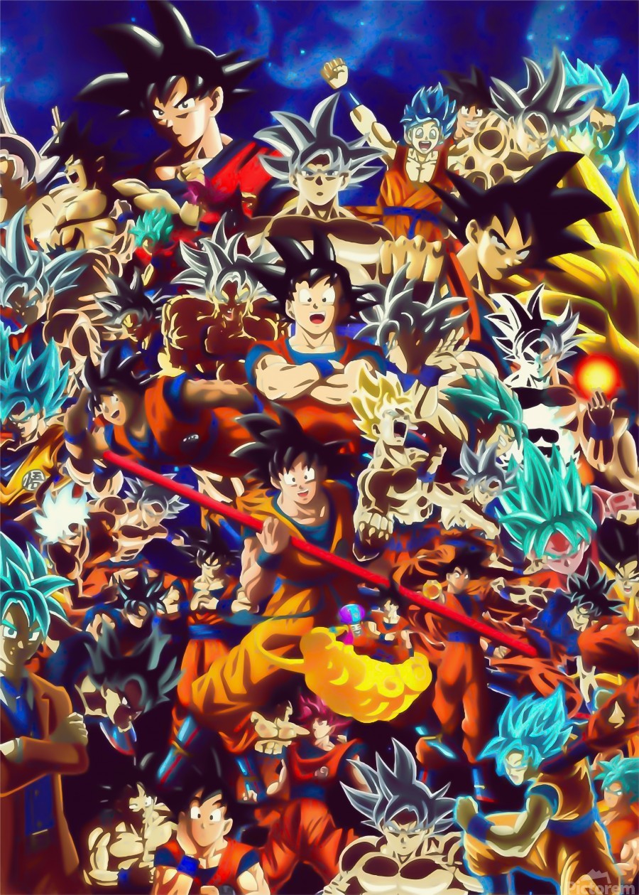 Detail Dragon Ball Z Graffiti Wall Art Nomer 50