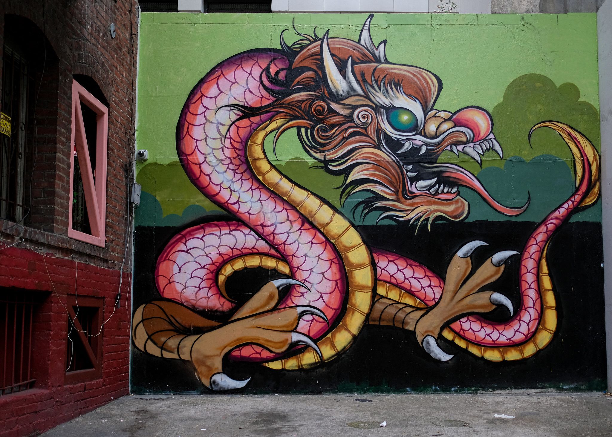 Detail Dragon Graffiti Nomer 21