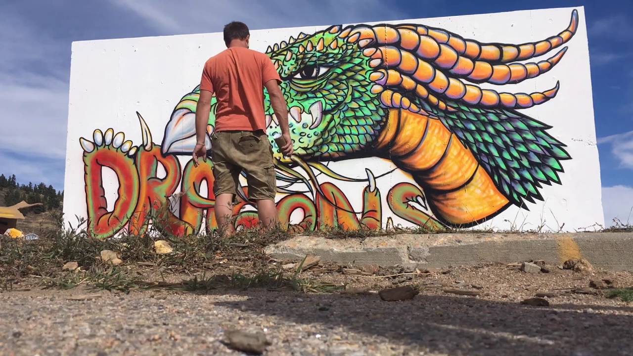 Detail Dragon Graffiti Nomer 53