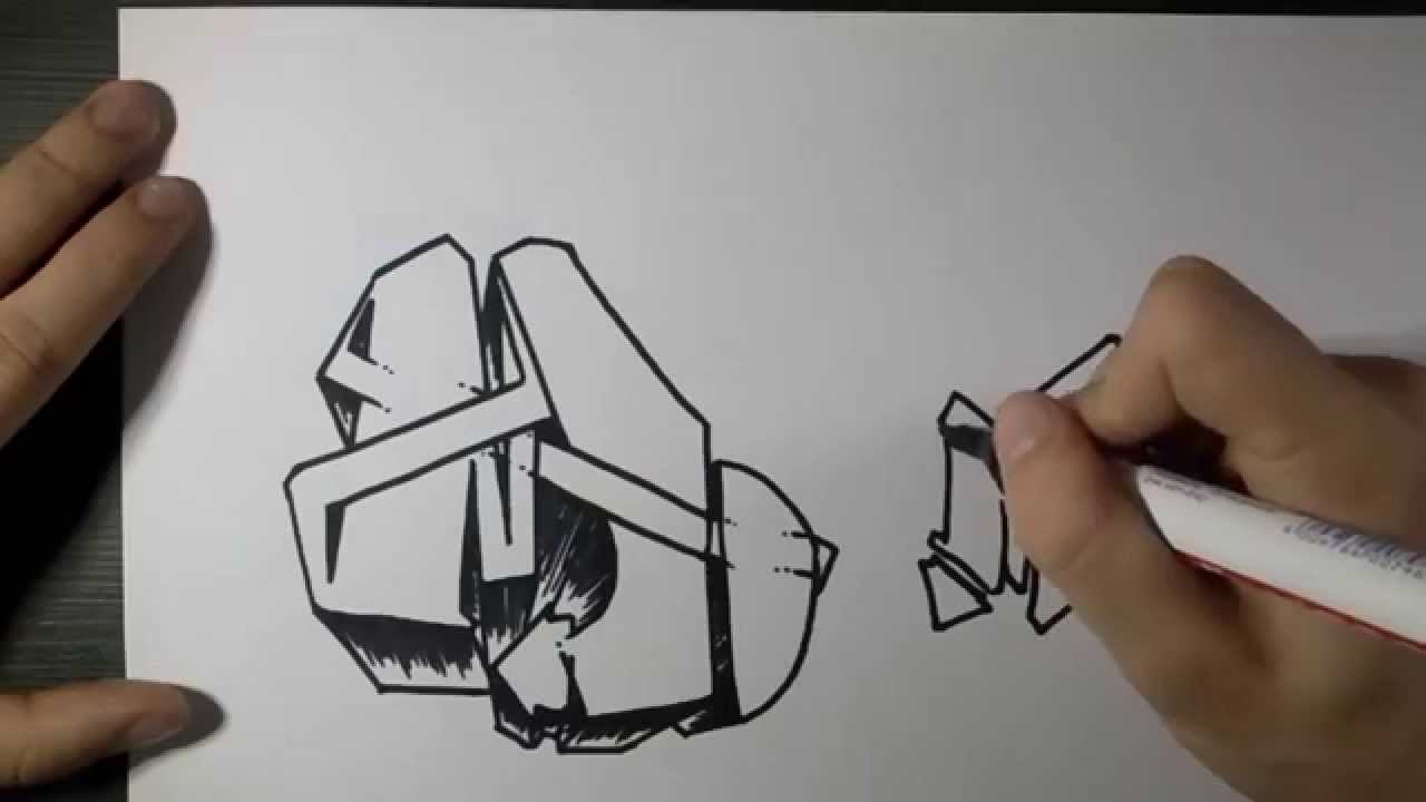 Detail Draw Graffiti 3d Nomer 19