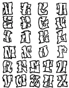 Detail Draw Graffiti Alphabet Nomer 43