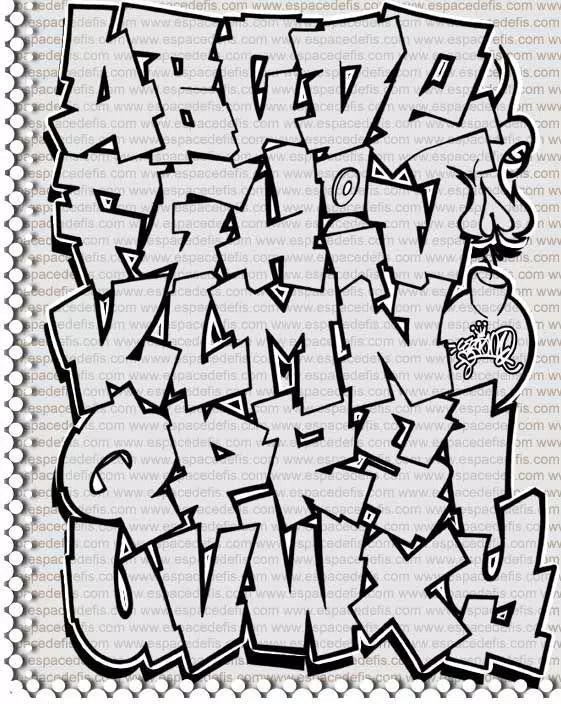 Detail Draw Graffiti Letters Nomer 40