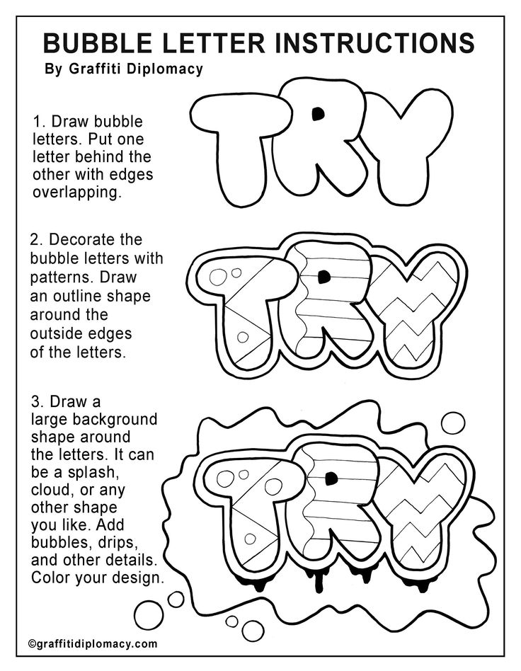 Detail Draw Graffiti Pattern Nomer 11