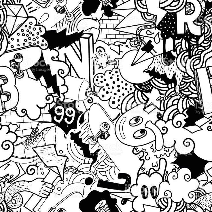 Detail Draw Graffiti Pattern Nomer 3