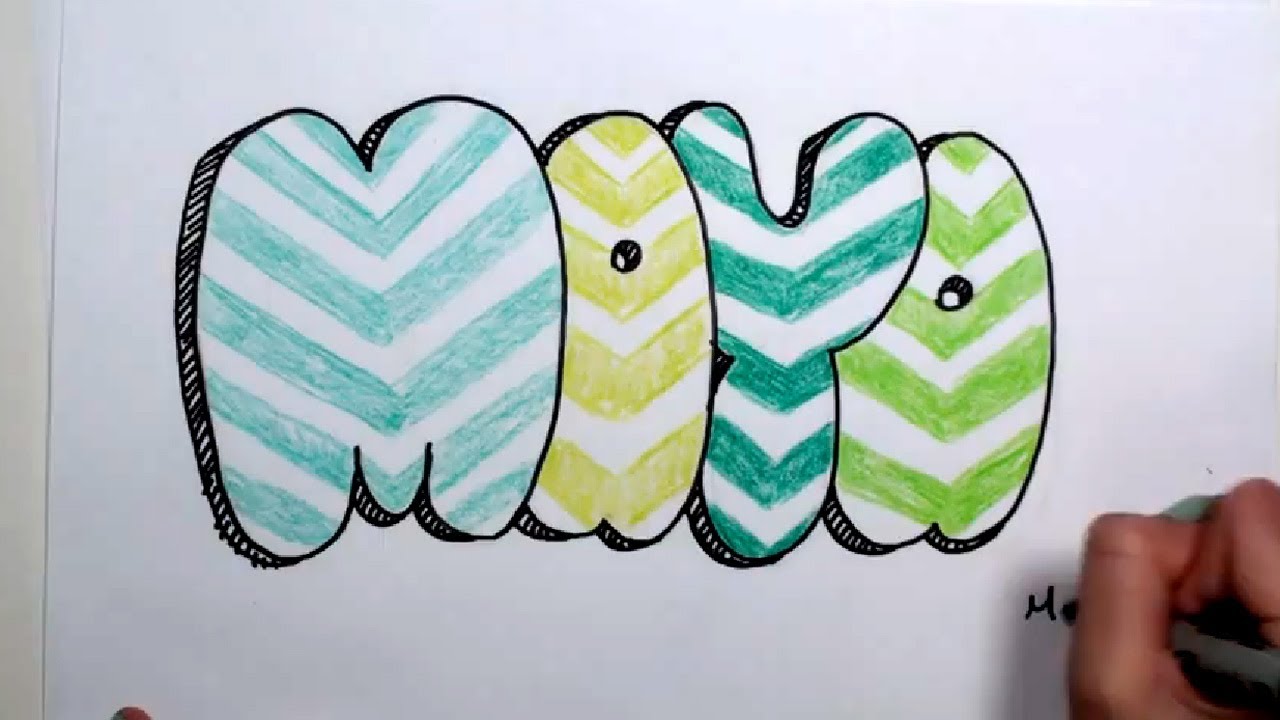 Detail Draw Graffiti Pattern Nomer 35