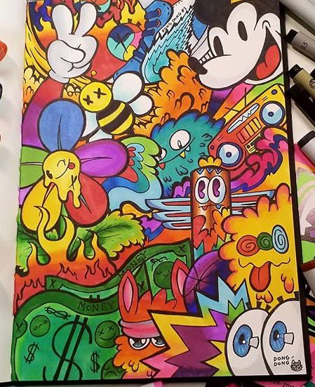 Detail Draw Graffiti Pattern Nomer 37