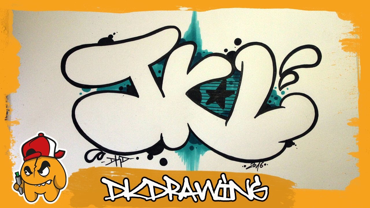 Detail Draw Graffiti Rika Nomer 5