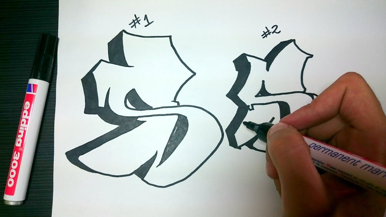 Detail Draw Graffiti S Nomer 10