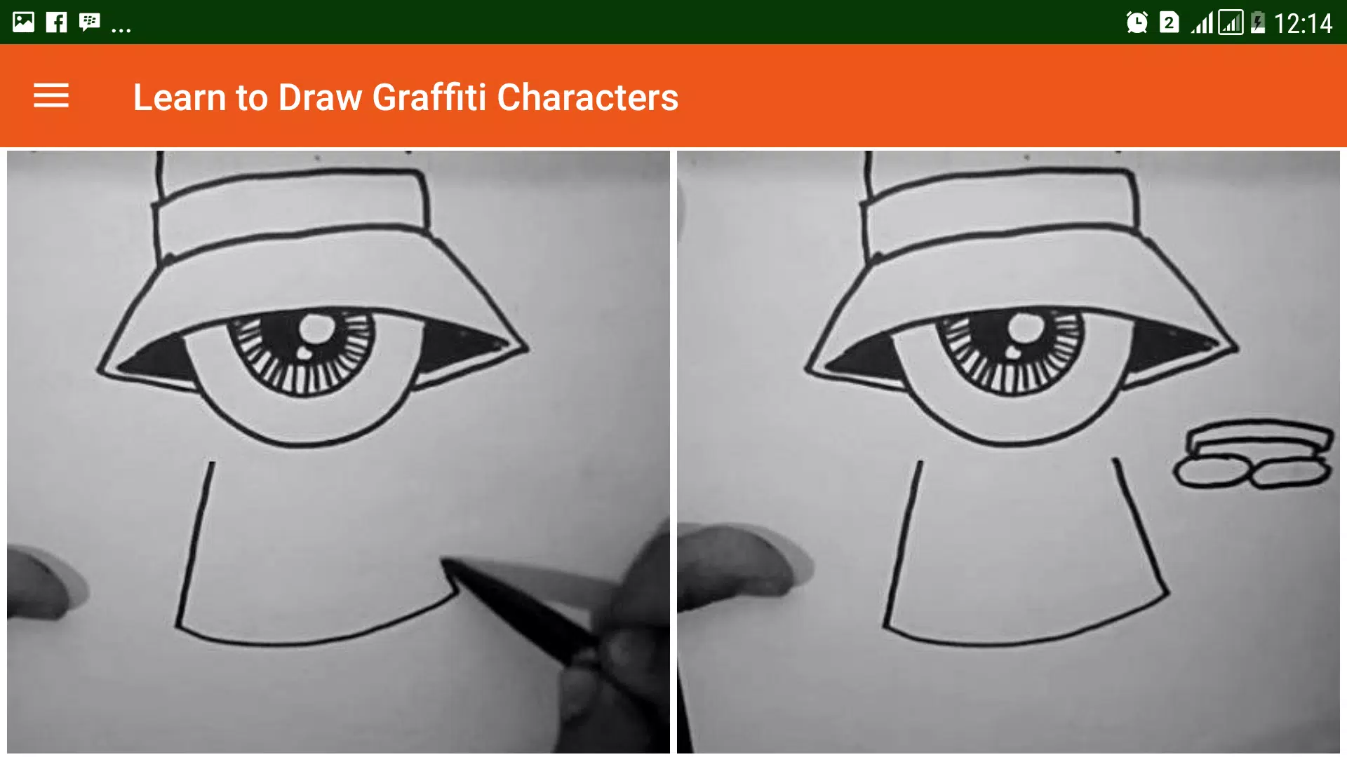 Detail Drawing Graffiti Characters Step By Step Nomer 15