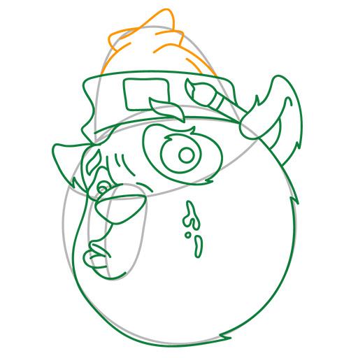 Detail Drawing Graffiti Characters Step By Step Nomer 38