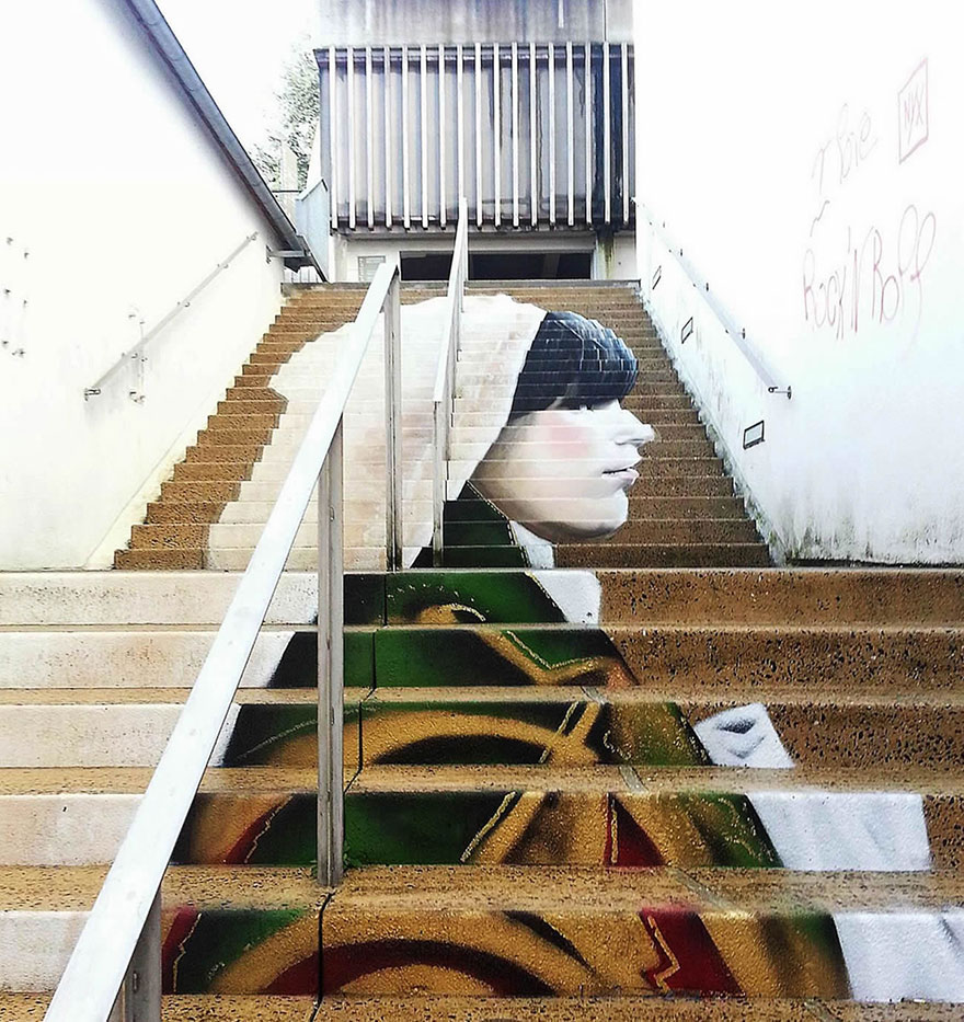 Detail Drawing Stairs Graffiti Inspiration Nomer 10