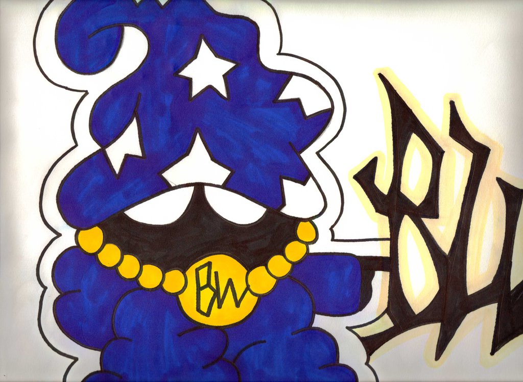 Detail Drawing Wizard Graffiti Nomer 29