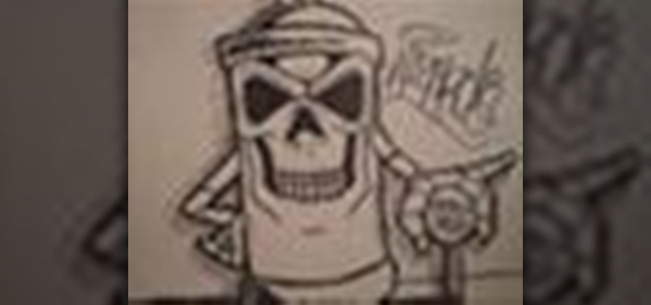Detail Drawing Wizard Graffiti Nomer 43