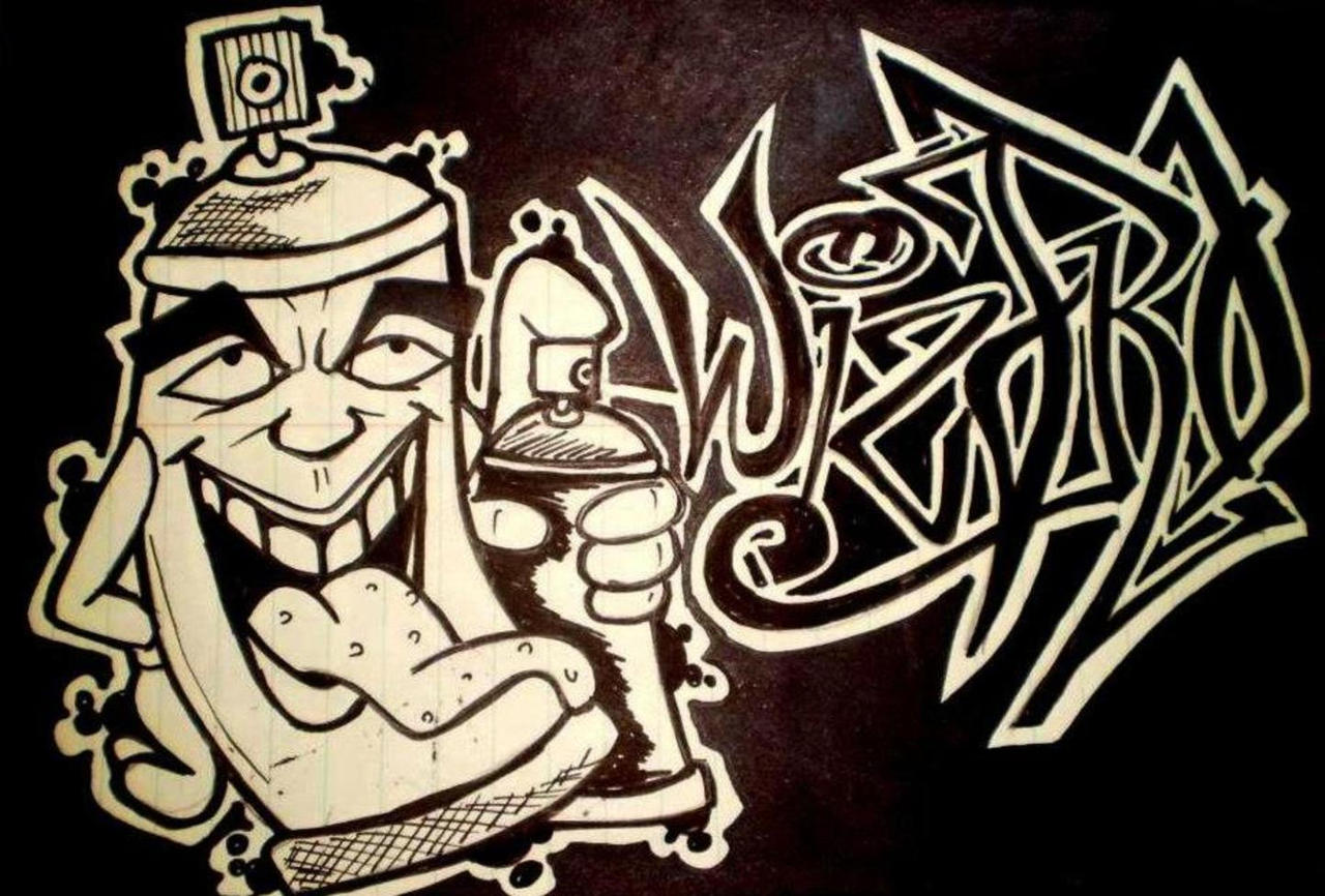 Detail Drawing Wizard Graffiti Nomer 45