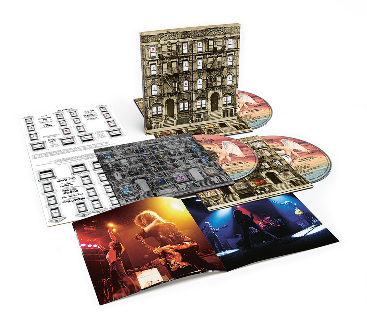 Detail Dvd Album Cover Led Zeppelin Physical Graffiti Album Cover Nomer 12