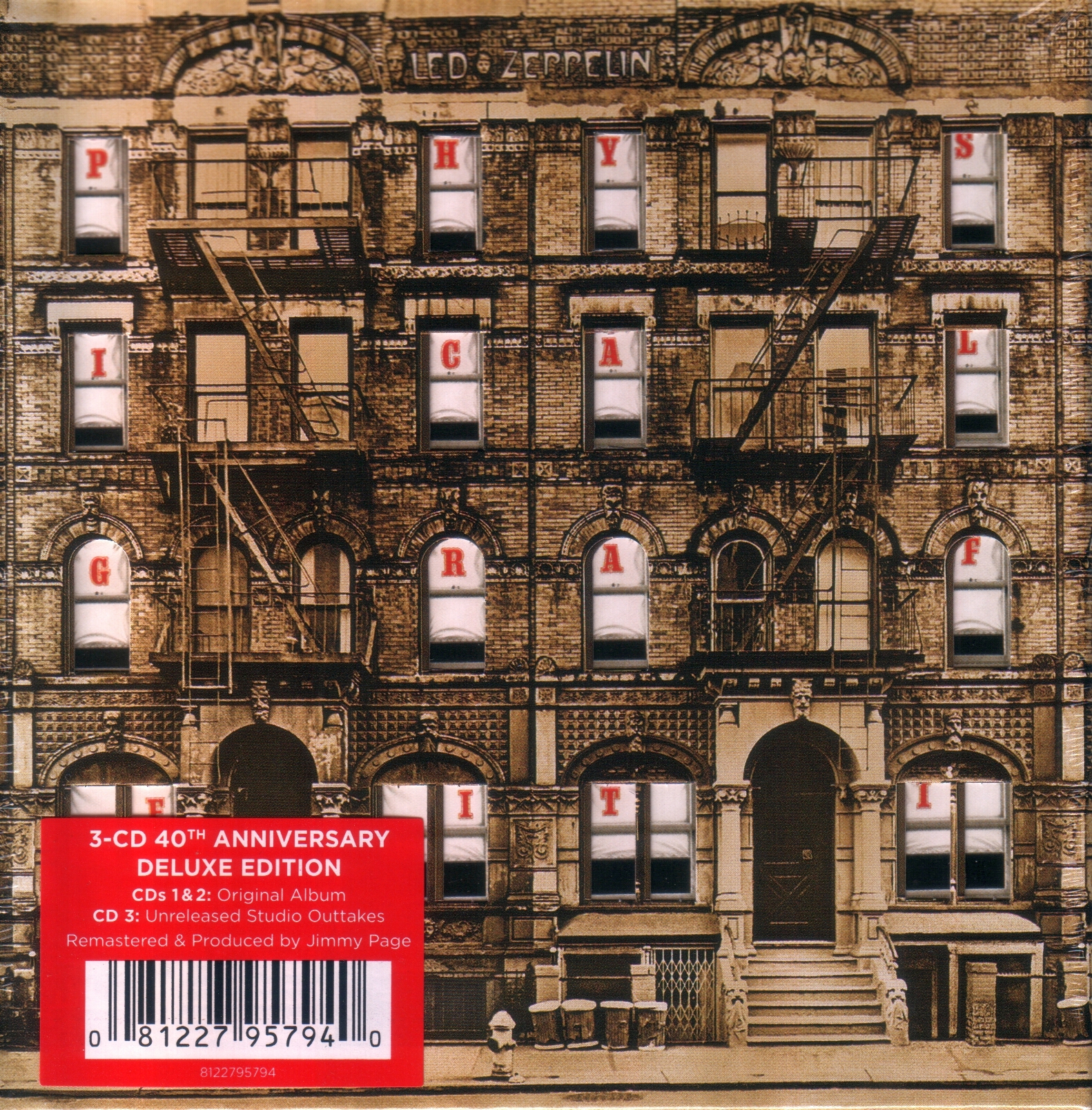 Detail Dvd Album Cover Led Zeppelin Physical Graffiti Album Cover Nomer 5