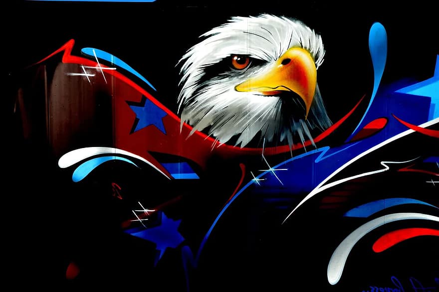 Detail Eagle Graffiti Nomer 54