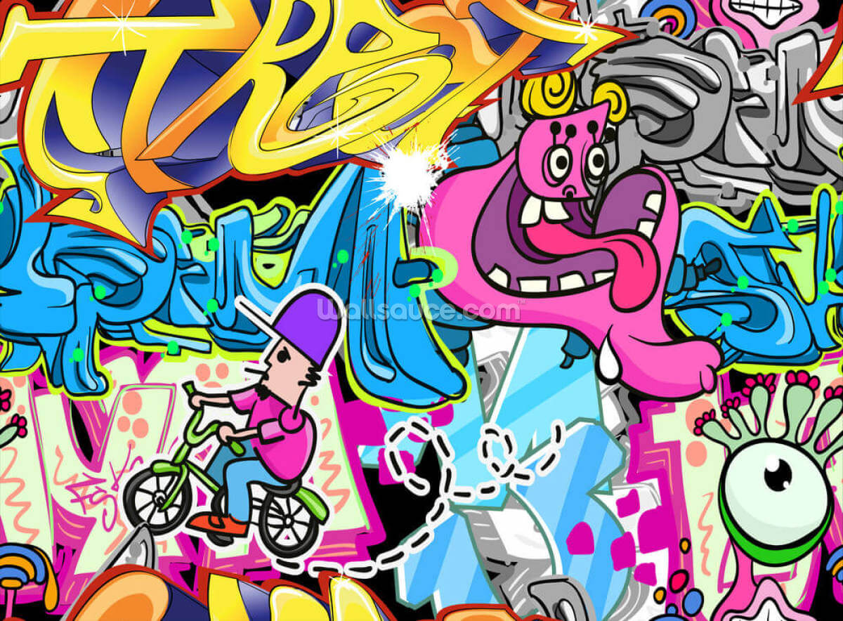 Detail Easy Background Graffiti Nomer 53