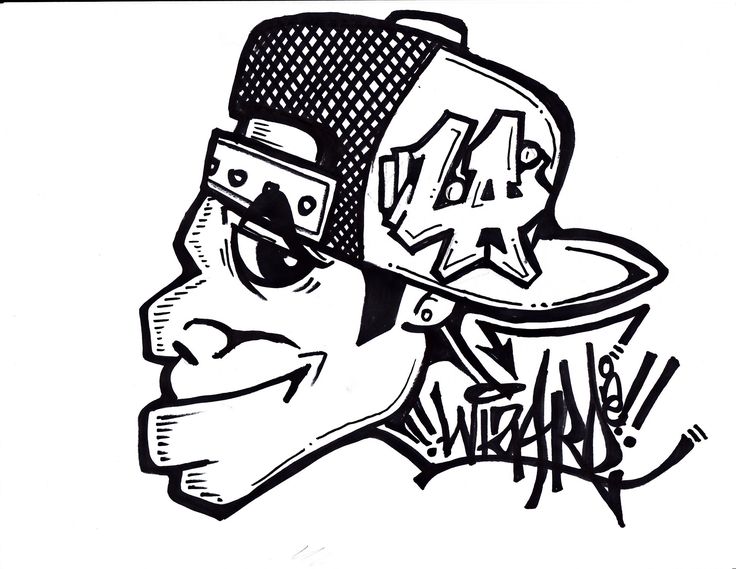Detail Easy Graffiti Characters Drawings Nomer 18