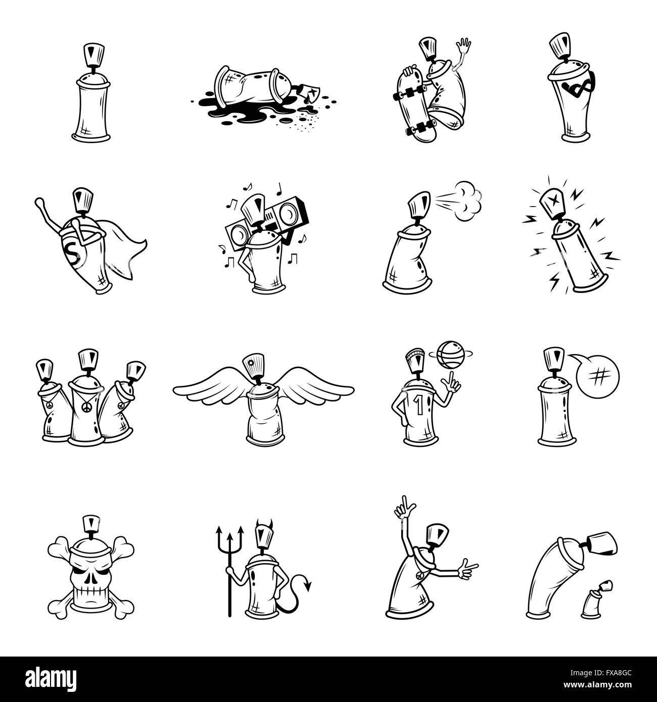 Detail Easy Graffiti Characters Drawings Nomer 38
