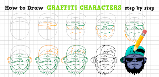 Detail Easy Graffiti Characters Step By Step Nomer 2