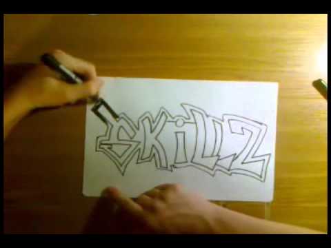 Detail Easy Graffiti Drawings Nomer 49