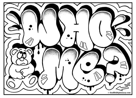 Detail Easy Graffiti Drawings Of Words Nomer 12