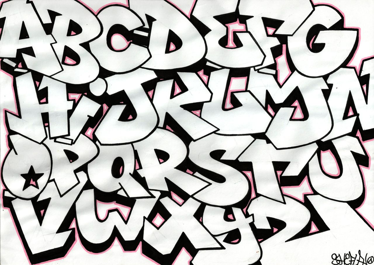 Detail Easy Graffiti Letters Nomer 22