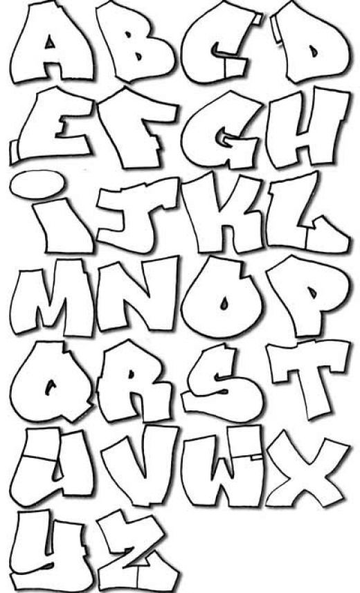 Detail Easy Graffiti Letters Nomer 9