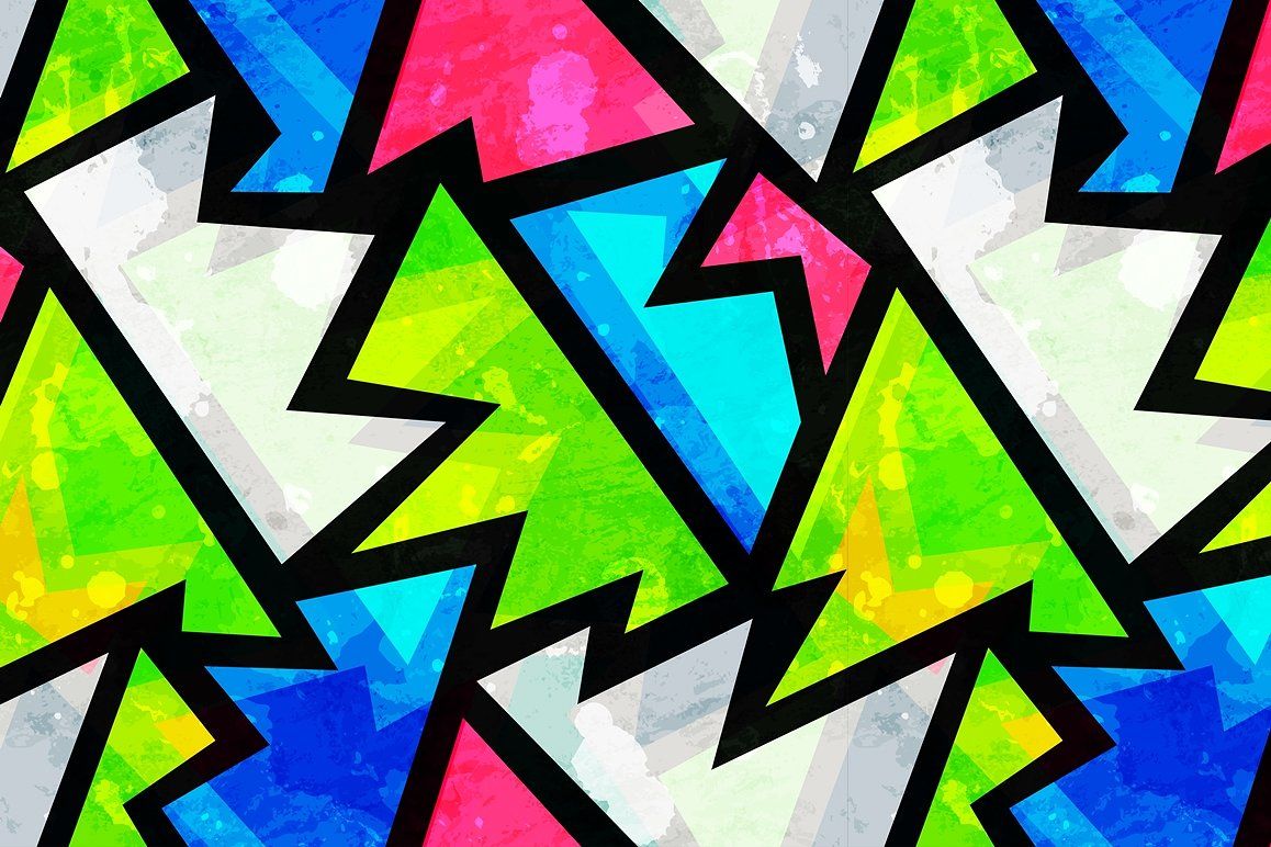 Detail Easy Graffiti Pattern Nomer 2